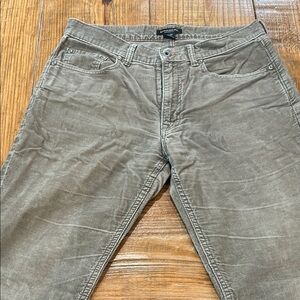 Banana Republic Brown Corduroy Pants Straight-Leg 32x33